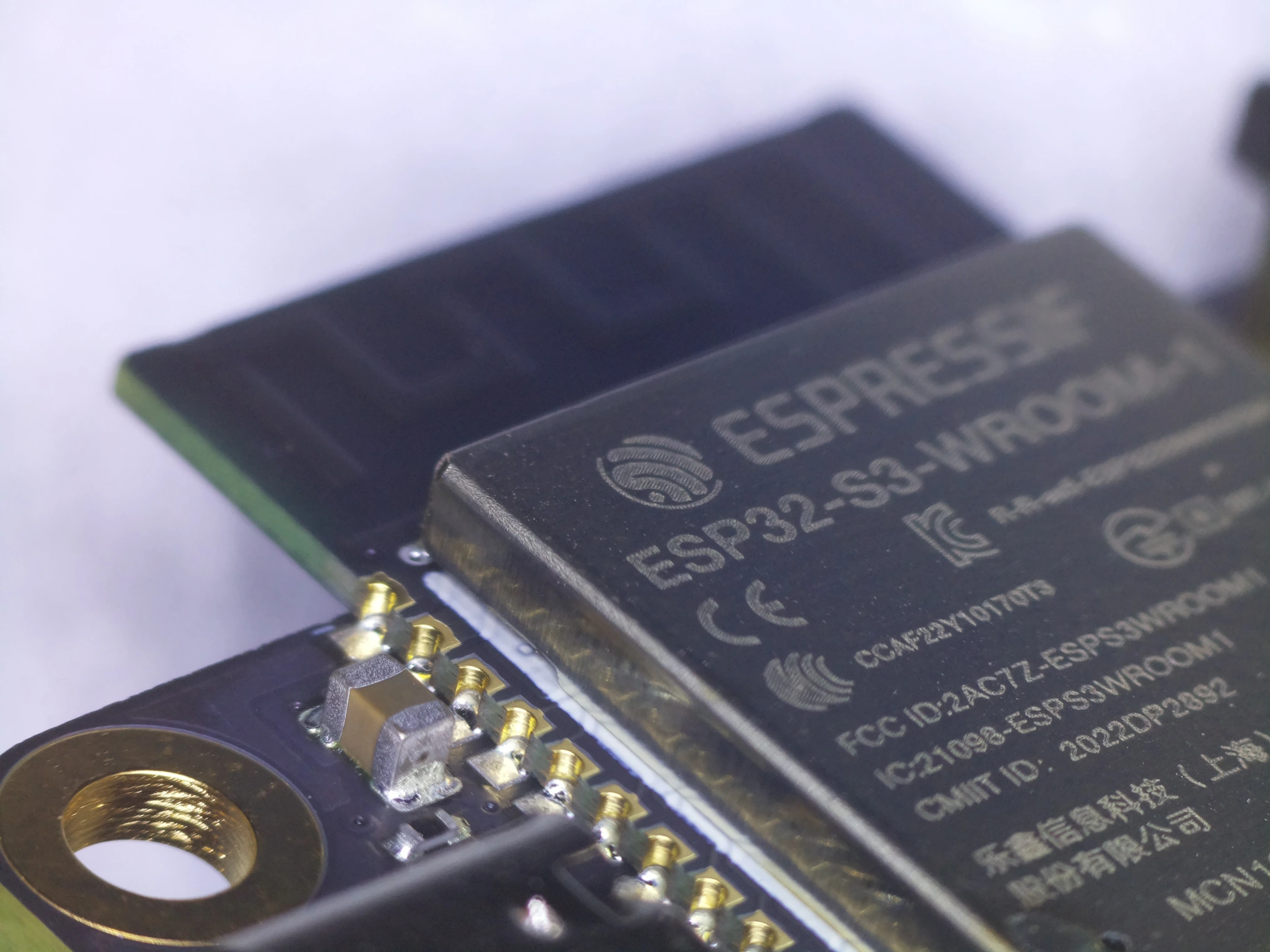 ESP32-S3, on the Falcon Core board